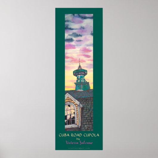 KUBA-STRAßEN-KUPPEL POSTER (Vorne)