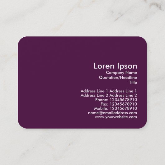 Kuba Style Pattern 071019 - Farben Visitenkarte (Rückseite)