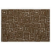 Kuba Style Pattern 280922 - Dunkelbraun Stoff (Fat Quarter (45,7 x 55,9 cm))