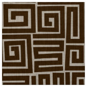 Kuba Style Pattern 280922 - Dunkelbraun Stoff (Muster)