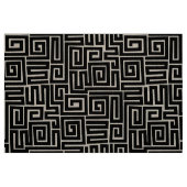 Kuba Style Pattern 280922 - Schwarz Stoff (Fat Quarter (45,7 x 55,9 cm))