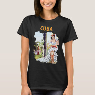 Kuba Tänzer Urlaub Reise T-Shirt