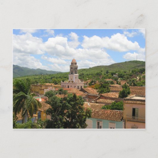 Kuba Town View Postkarte (Vorderseite)