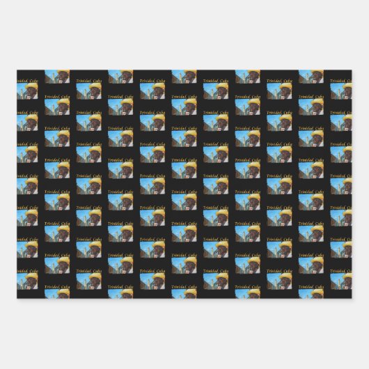 Kuba - Trinidad - Kubanische Zigarrenkunst Geschenkpapier Set (Vorderseite 2)