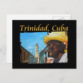 Kuba - Trinidad - Kubanische Zigarrenkunst Postkarte (Vorne/Hinten)