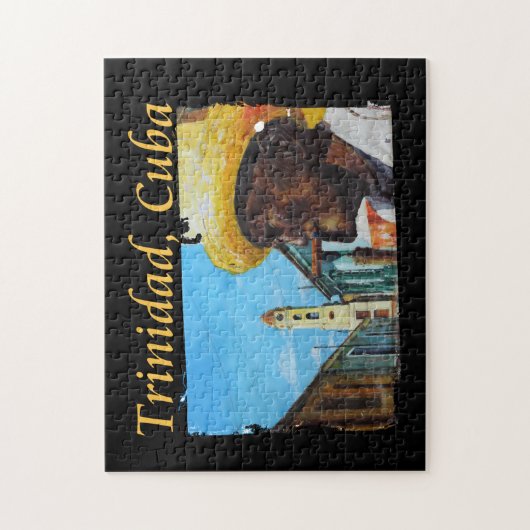 Kuba - Trinidad - Kubanische Zigarrenkunst Puzzle (Vertikal)