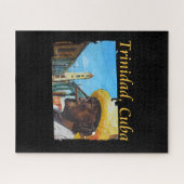 Kuba - Trinidad - Kubanische Zigarrenkunst Puzzle (Horizontal)