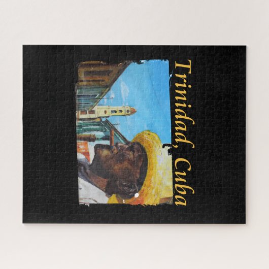 Kuba - Trinidad - Kubanische Zigarrenkunst Puzzle (Horizontal)