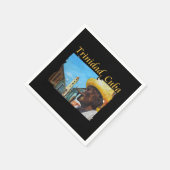 Kuba - Trinidad - Kubanische Zigarrenkunst Serviette (Ecke)