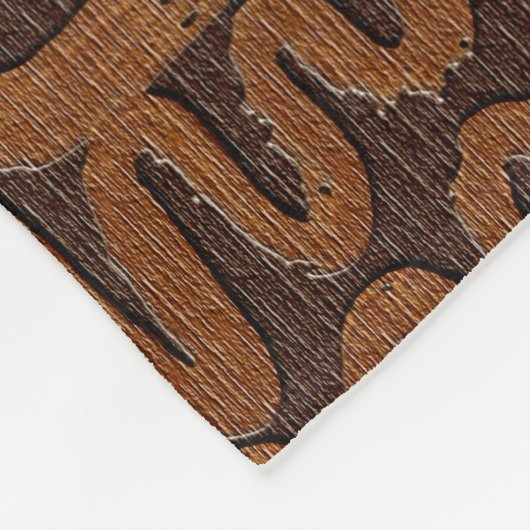 Kuba Tuch geometrisches Fleece-Decken mit Erdgesch Fleecedecke (Ecke)