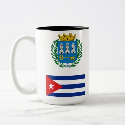 Kuba University* von Havana-Tasse Zweifarbige Tasse (Links)