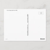 Kuba. Verkehr mit Zuckerplantagen. Postkarte (Rückseite)