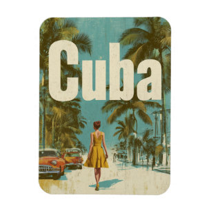 Kuba vintage magnet