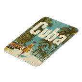 Kuba vintage magnet (Linke Seite)