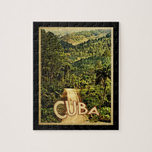 Kuba Vintage Reise Puzzle