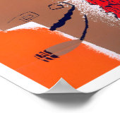 Kuba Vintage Reiseplakat Poster (Ecke)