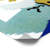 Kuba Vintages Rennposter wiederhergestellt Poster (Ecke)