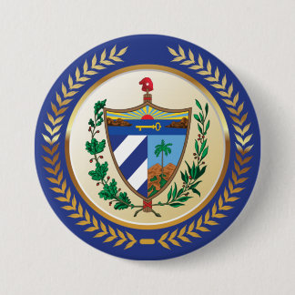 Kuba-Wappen Button