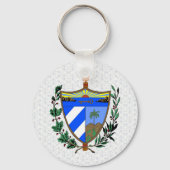 Kuba-Wappen im Detail Schlüsselanhänger (Vorderseite)