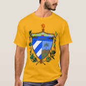Kuba-Wappen im Detail T-Shirt (Vorderseite)