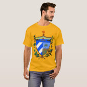 Kuba-Wappen im Detail T-Shirt (Vorne ganz)
