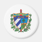Kuba-Wappen Magnet (Vorne)