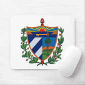 Kuba-Wappen Mousepad (Mit Mouse)