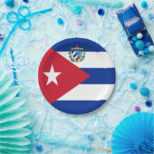 Kuba-Wappen Pappteller (Party)