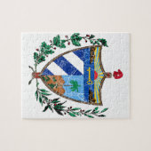 Kuba-Wappen Puzzle (Horizontal)