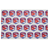 Kuba-Wappen Stoff (Fat Quarter (45,7 x 55,9 cm))