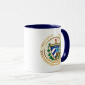 Kuba-Wappen Tasse (VorderseiteRechts)