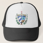 Kuba-Wappen Truckerkappe (Vorderseite)