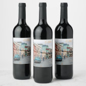 Kuba Weinetikett (Flaschen)