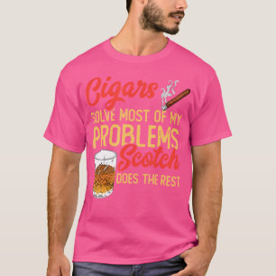 Kuba Whisky Trinker Scotch Liebhaber Kubanischer T T-Shirt