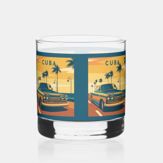 Kuba Whiskyglas (Rechts)