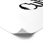 Kuba zugeschrieben poster (Ecke)