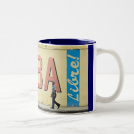 KUBA! ZWEIFARBIGE TASSE
