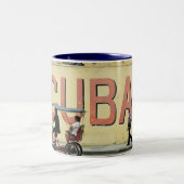 KUBA! ZWEIFARBIGE TASSE (Mittel)