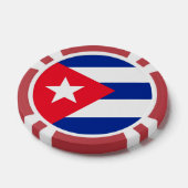 Kubaflagge Pokerchips (Einzeln)