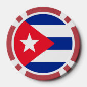 Kubaflagge Pokerchips (Rückseite)