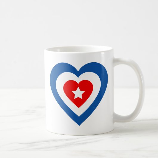 Kubaherz Kaffeetasse (Rechts)