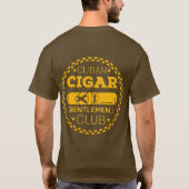 KUBAN CIGAR CLUB VON EKLEKTIX T-Shirt (Rückseite)