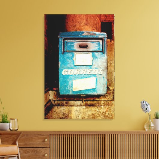 Kuban Mailbox Havana | LEINWAND (Insitu (Wohnzimmer))