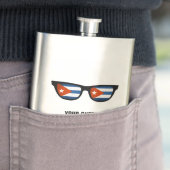 Kuban Shades-benutzerdefinierte Flasche Flachmann (Beispiel)