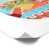 Kuban Sienna Matryoshka Poster (Ecke)