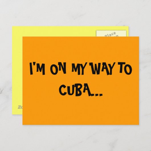 KUBAN VIBES POSTKARTE (Vorne/Hinten)