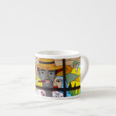 Kubaner Espressotasse (Vorderseite Rechts)