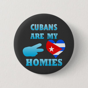 Kubaner sind mein Homies Button
