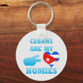 Kubaner sind meine Heimat Schlüsselanhänger (Vorderseite)