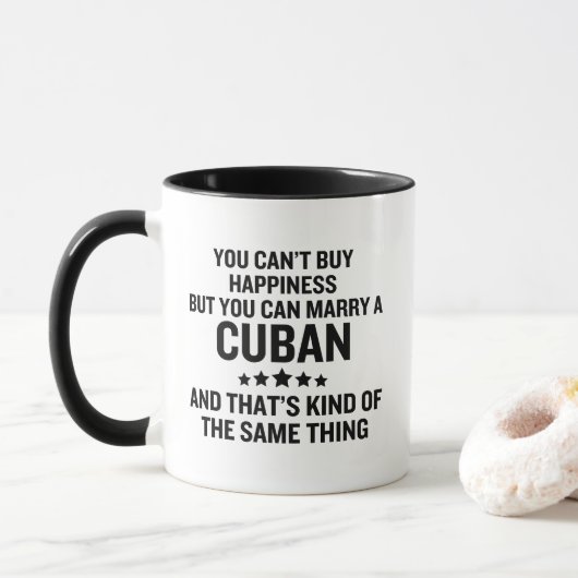Kubaner Tasse (Mit Donut)